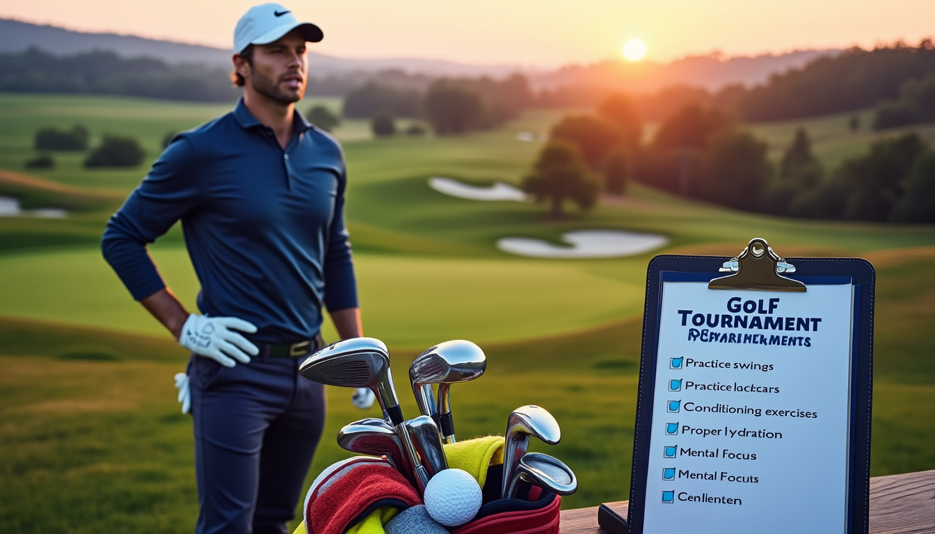 découvrez nos conseils essentiels pour vous préparer efficacement à un tournoi de golf. apprenez à gérer votre entraînement, votre nutrition et votre mental, ainsi que les astuces pour optimiser votre performance le jour j. préparez-vous à briller sur le green !