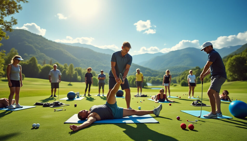 découvrez des conseils pratiques et des exercices efficaces pour améliorer votre condition physique et optimiser votre performance au golf. apprenez à augmenter votre force, votre endurance et votre flexibilité pour réaliser des swings puissants et précis sur le parcours.