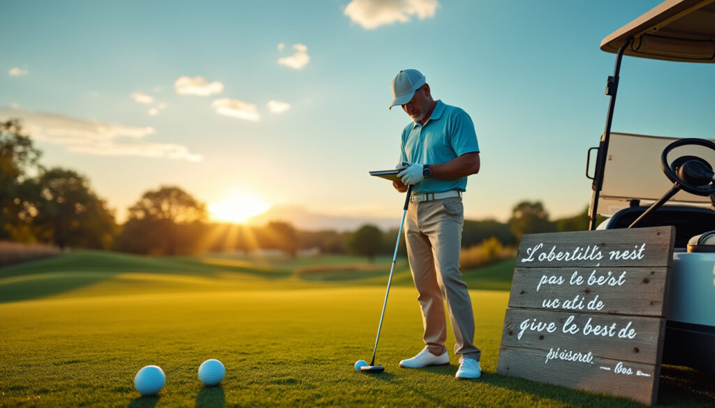 découvrez comment définir des objectifs réalisables au golf pour améliorer votre jeu. apprenez des stratégies pratiques et des techniques efficaces pour progresser, rester motivé et atteindre vos cibles sur le greens.