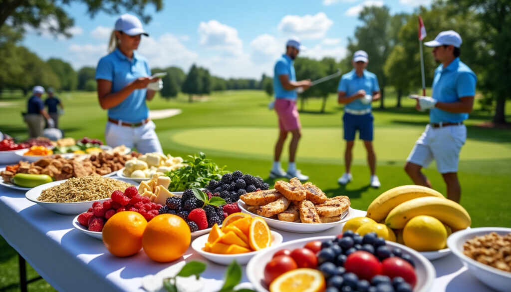 découvrez comment optimiser votre performance sur le parcours grâce à une nutrition adaptée lors des compétitions de golf. nos conseils vous aideront à choisir les bonnes alimentations pour maintenir votre énergie, améliorer votre concentration et atteindre vos objectifs sportifs.