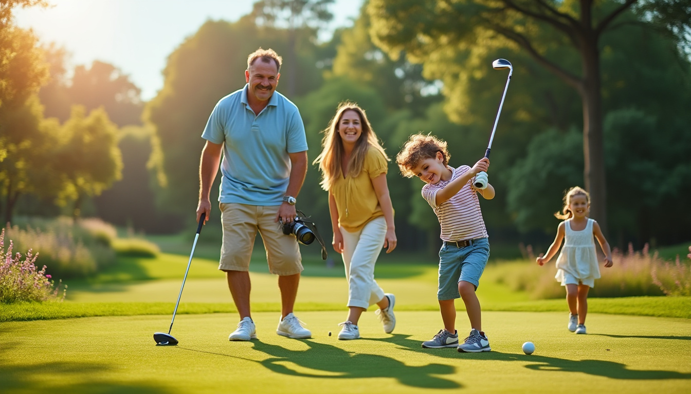 découvrez les meilleurs événements de golf à vivre en famille, alliant plaisir et convivialité. profitez d'une journée inoubliable sur le green, où petits et grands pourront s'initier au golf, assister à des compétitions passionnantes et partager des moments mémorables ensemble. ne manquez pas cette opportunité de vivre le golf autrement !